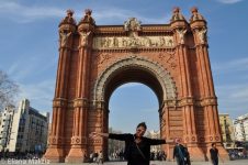 foto de uma pessoa na cidade de Barcelona