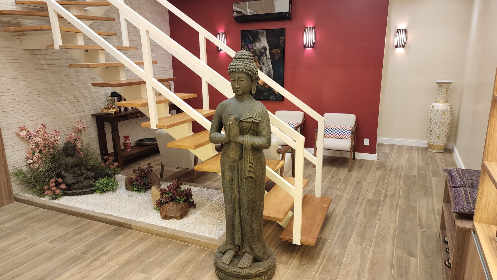 Recepção unidade Buddha Spa Panamby - Morumbi