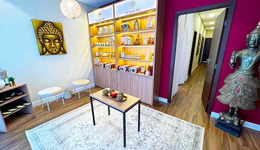 Recepção Unidade Buddha Spa Santos