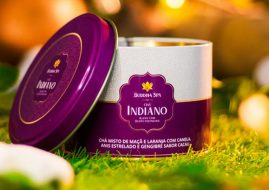 Embalagem do chá indiano buddha spa