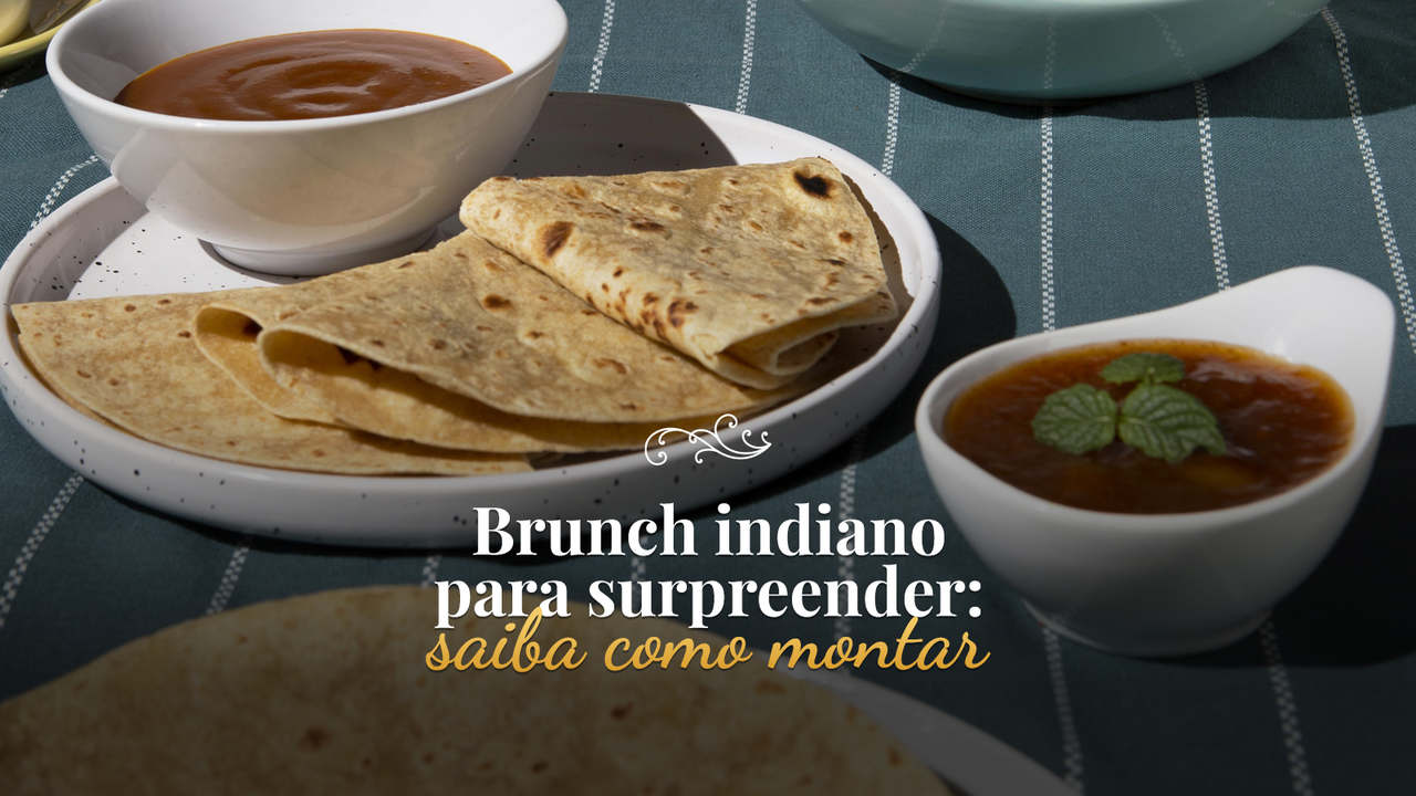 Banner brunch indiano